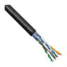Кабель EXEGATE SPECIAL FUTP4-C5e-CCA-S24-SW-OUT-PE-BK-305 FTP EX300621RUS