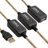 Удлинитель активный USB2,0-repeater EXEGATE EX-UAE-AMAF-25,0 EX294769RUS