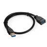 Удлинитель USB 3,0 EXEGATE EX-CC-USB3-AMAF-0,5 EX294749RUS