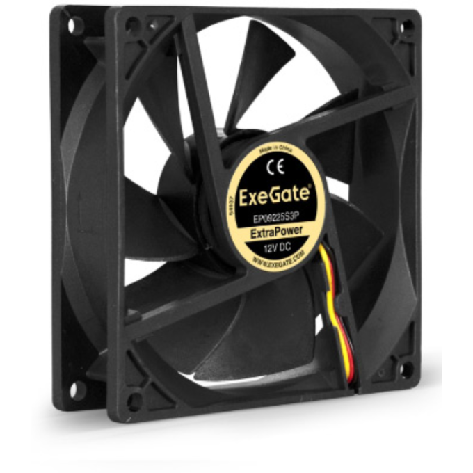Вентилятор 12В DC EXEGATE EXTRAPOWER EP09225S2P 92x92x25 мм EX299884RUS