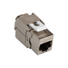 Модуль-вставка Keystone Jack RJ-45 EXEGATE KJ-8P8C-SH-C6A-180-TL EX297267RUS